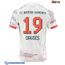 Fotballdrakt Herre Bayern Munich Alphonso Davies #19 Bortedrakt 2025-26 Kortermet